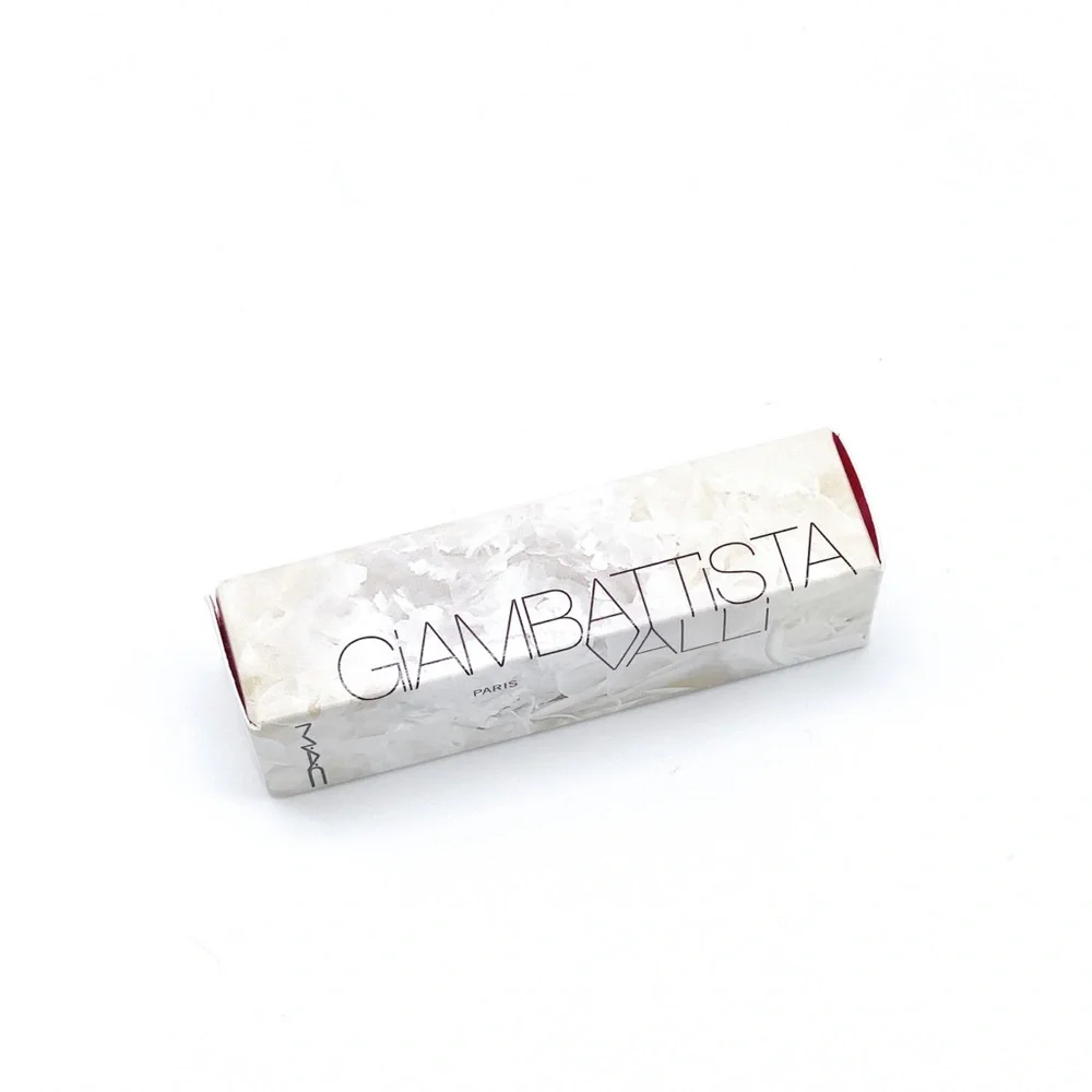 NIB MAC Giambattista Valli Tats Pink Matte Lipstick Limited Edition Designer